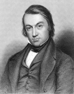 Portrait of Charles Mackay circa 1856