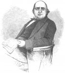 Portrait of Henry Mayhew taken from London Labour and the London Poor